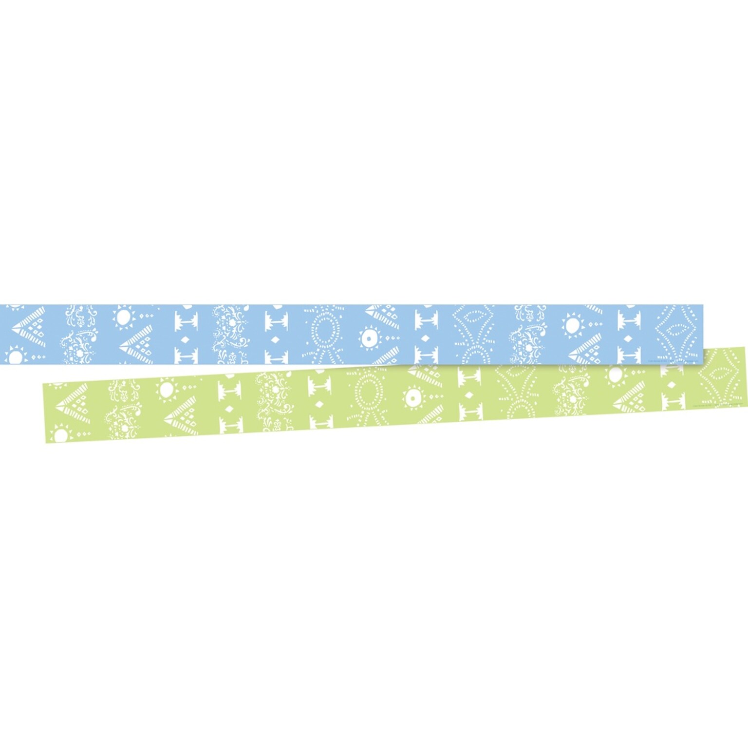 Barker Creek Double-Sided Border, 35 x 3, Calm, 12/Pack (BC922)