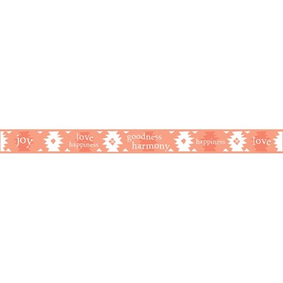 Barker Creek Double-Sided Border, 35 x 3, Happiness, 12/Pack (BC925)