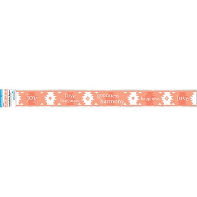 Barker Creek Double-Sided Border, 35" x 3", Happiness, 12/Pack (BC925)