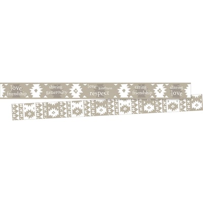 Barker Creek Double-Sided Border, 35 x 3, Friendship, 12/Pack (BC926)