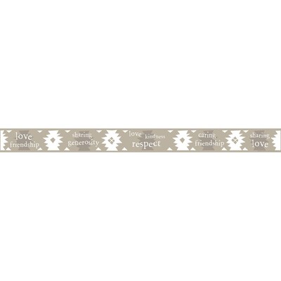 Barker Creek Double-Sided Border, 35 x 3, Friendship, 12/Pack (BC926)