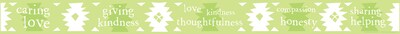 Barker Creek Double-Sided Border, 35 x 3, Thoughtfulness, 12/Pack (BC927)