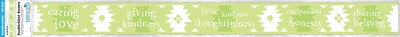 Barker Creek Double-Sided Border, 35" x 3", Thoughtfulness, 12/Pack (BC927)