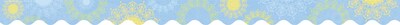 Barker Creek Double-Sided Scalloped Border, 36 x 2.25, Mindfulness Sunrise, 13/Pack (BC928)