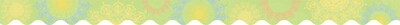 Barker Creek Double-Sided Scalloped Border, 36"' x 2.25", Mindfulness Sunrise, 13/Pack (BC928)