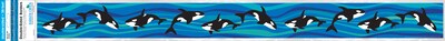 Barker Creek Double-Sided Border (BC929) 35' per package, Whales