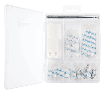 Command Clear Variety Kit, 53 pieces/Pack (17232-ES)