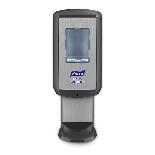 PURELL CS6 Touch-Free Hand Sanitizer Dispenser, Graphite, for 1200 mL PURELL CS6 Hand Sanitizer Refills (6520-01)