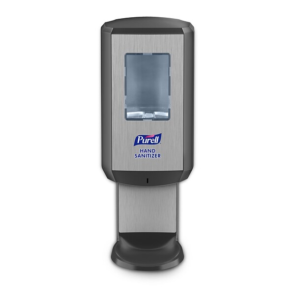 PURELL CS6 Touch-Free Hand Sanitizer Dispenser, Graphite, for 1200 mL PURELL CS6 Hand Sanitizer Refills (6520-01)