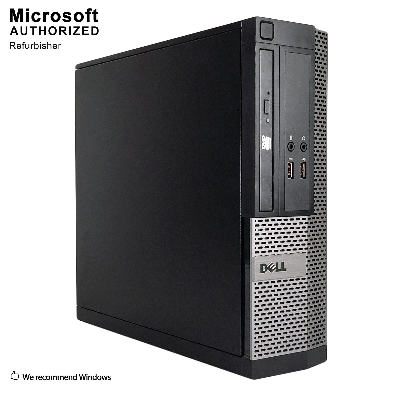 Dell OptiPlex 3020 Small Form Factor Refurbished Desktop Computer, Intel i3-4130 3.4GHz, 8GB RAM, 500GB HDD