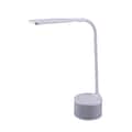 Bostitch LED Desk Lamp with Bluetooth Speaker & USB Charging Port, 14.63H, White (VLED1817-BOS)