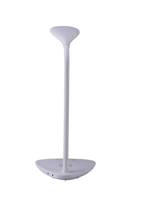 Bostitch Flexible Wireless Charging LED Desk Lamp, White  (VLED1816-BOS)