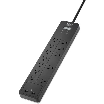 APC Home/Office SurgeArrest 12 Outlet, 6' Cord, 2160 Joules (PH12U2)