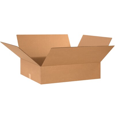 Partners Brand Corrugated Boxes, 25 1/4 x 23 x 5, Kraft, 15/Bundle (25235R)