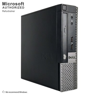 Dell OptiPlex 790 Ultra Small Form Factor Refurbished Desktop Computer, Intel i7-2600s, 512G SSD (S18VFTDEDT00P58)
