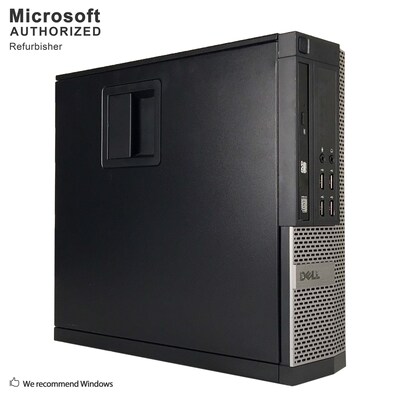 Dell OptiPlex 790 Small Form Factor Refurbished Desktop Computer, Intel i5-2400 3.1GHz, 8GB RAM, 2TB HDD