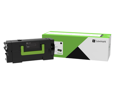 Lexmark 58D1X0E Black Extra High Yield Toner Cartridge, Up to 30,000 Pages