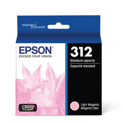 Epson T312 Light Magenta Standard Yield Ink Cartridge