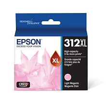 Epson T312XL Light Magenta High Yield Ink Cartridge