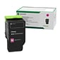Lexmark 78 Magenta Standard Yield Toner Cartridge, Prints Up to 1,400 Pages (78C10M0)