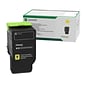 Lexmark 78 Yellow Standard Yield Toner Cartridge, Prints Up to 1,400 Pages (78C10Y0)