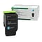 Lexmark 78 Cyan Standard Yield Toner Cartridge, Prints Up to 1,400 Pages (78C10C0)