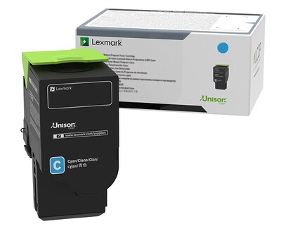 Lexmark 78 Cyan Ultra High Yield Toner Cartridge (78C0U20)