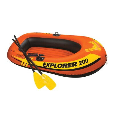 Intex® Explorer 200 2-Person Inflatable Boat Set, 6+ Years (58331EP)