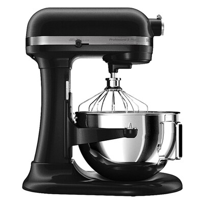 KitchenAid® Professional 5™ Plus 5 Quart Bowl Lift Stand Mixer, Onyx Black, Refurbished (RKV25G0XOB)