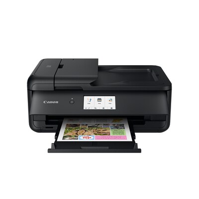 Canon PIXMA TS9520 Wireless Color Inkjet All-in-One Printer, Black (2988C002)