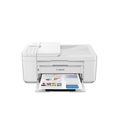 Canon PIXMA TR4520 Wireless Color All-In-One Printer, White