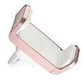 LAX Luxurious Vegan Leather Car Mount Phone Holder for Smartphones, Rose Gold (LTHVENTMNT-ROS)