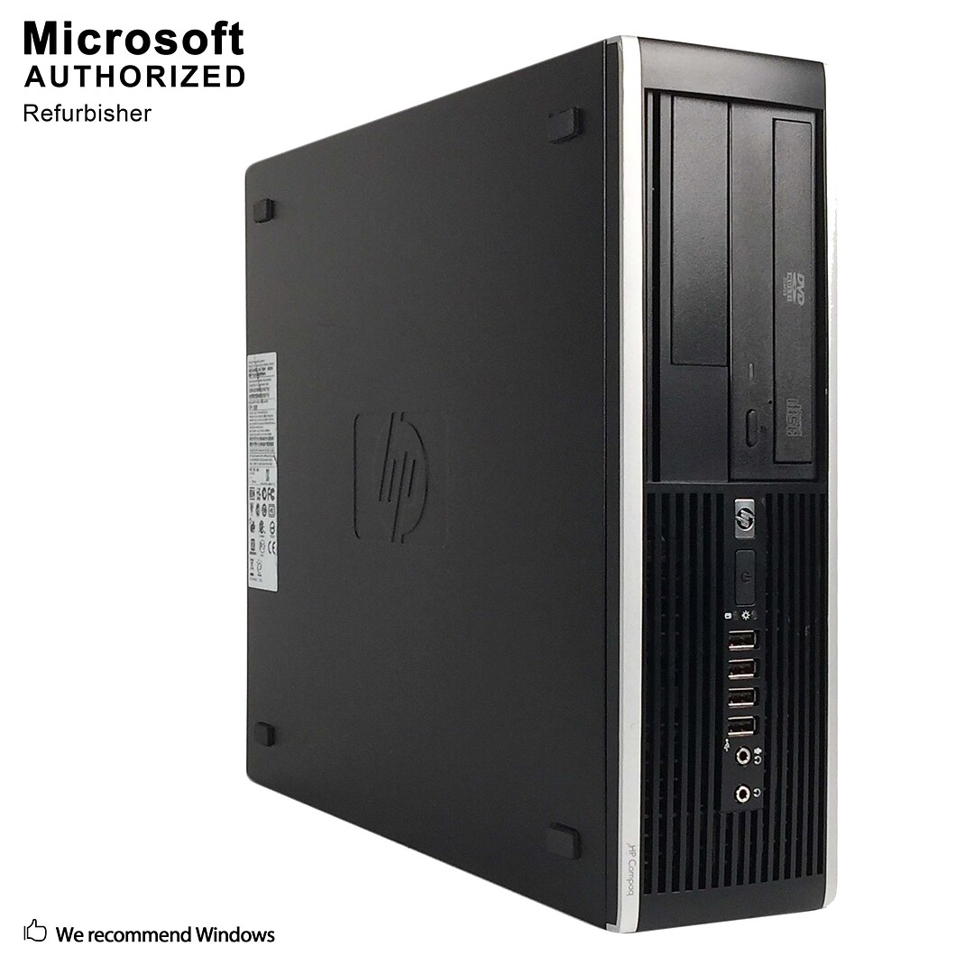 Hp Compaq 00 Elite Small Form Factor Refurbished Desktop Computer Intel Core I3 2100 3 1ghz 2tb Quill Com