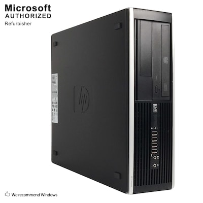 HP Compaq 8200 Elite Small Form Factor Refurbished Desktop Computer, Intel Core i5-2400 3.1GHZ, 240GB SSD
