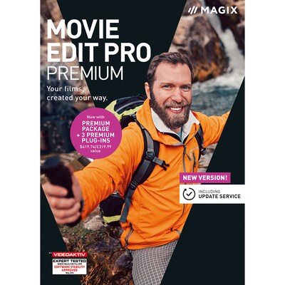 Magix Movie Edit Pro Premium for 1 User, Windows, Download (ANR008582ESD)