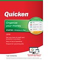 Quicken Starter 2019 for 1 User, Windows/Mac, Download (0170236)