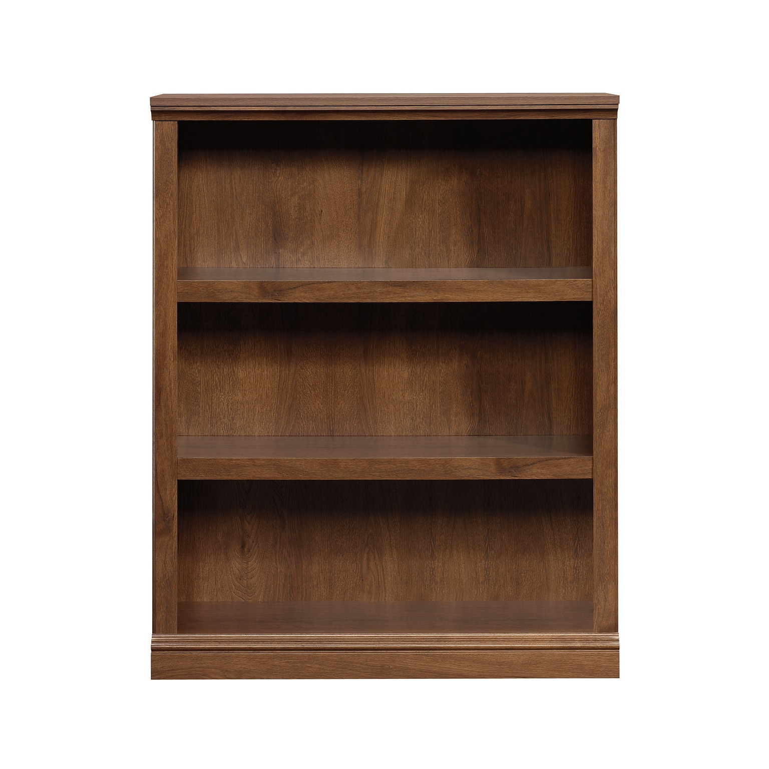 Sauder Select Collection 44H 3-Shelf Bookcase, Oiled Oak (410372)