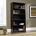 Sauder Select Collection 70H 5-Shelf Bookcase, Estate Black (414235)