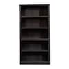 Sauder Select Collection 5-Shelf Bookcase, Estate Black (414235)