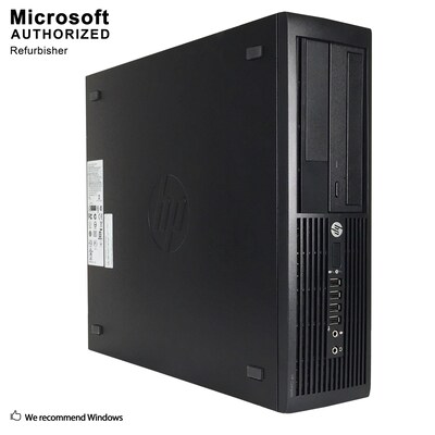HP Compaq Pro 4300 Small Form Factor Refurbished Desktop Computer, Intel i3-3220, 500GB HDD