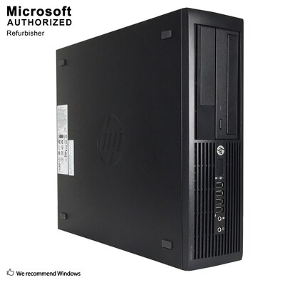 HP Compaq Pro 4300 Small Form Factor Refurbished Desktop Computer, Intel i3-3220, 3TB HDD