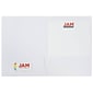 JAM Paper Linen 2-Pocket Folders, Multicolored, Assorted Business Colors, 6/Pack (24365119)