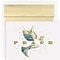 JAM Paper® Christmas Cards Set, Elegant Dove, 16/Pack (526917900)
