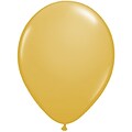 JAM Paper® Party Balloons, 12 Inch Latex Balloons, Gold, 36/Pack (377834375A)