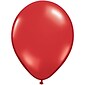 JAM Paper® Party Balloons, 12 Inch Latex Balloons, Red, 36/Pack (377834366A)