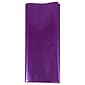 JAM Paper® Gift Tissue Paper, Purple Mylar, 3 Sheets/Pack (11734228)