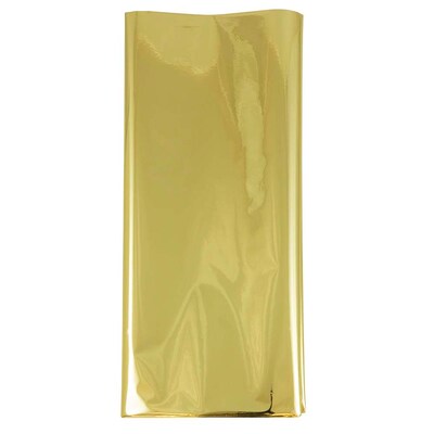 JAM Paper® Gift Tissue Paper, Gold Mylar, 3 Sheets/Pack (11734227)