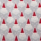JAM Paper® Gift Wrap, Christmas Wrapping Paper, 12 Sq. Ft, Snowflake Santa, Roll Sold Individually (165534549)
