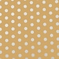 JAM Paper® Gift Wrap, Polka Dot Wrapping Paper, 25 Sq. Ft, Gold with White Polka Dots, Roll Sold Individually (165D25GO)