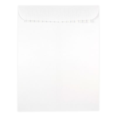 JAM Paper® 9 x 12 Open End Catalog Envelopes with Peel and Seal Closure, White, 25/Pack (356828780A)